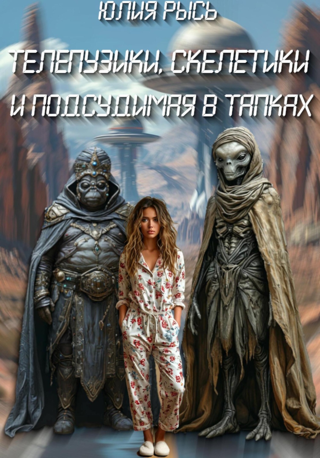 Обложка книги «Телепузики, скелетики и подсудимая в тапках»