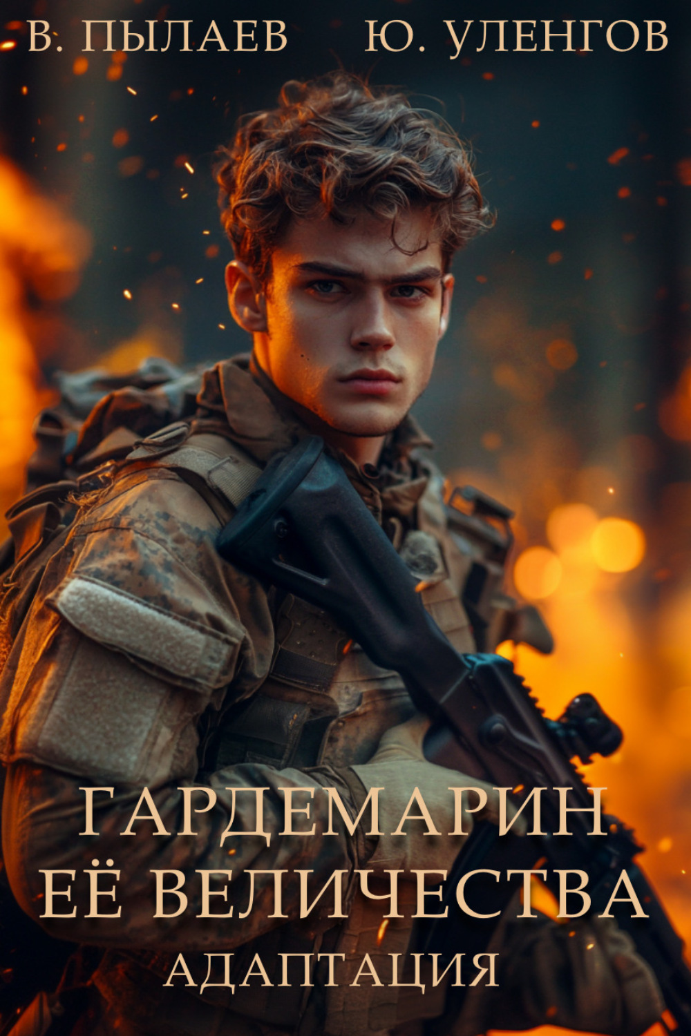Обложка книги «Гардемарин Ее Величества. Адаптация»