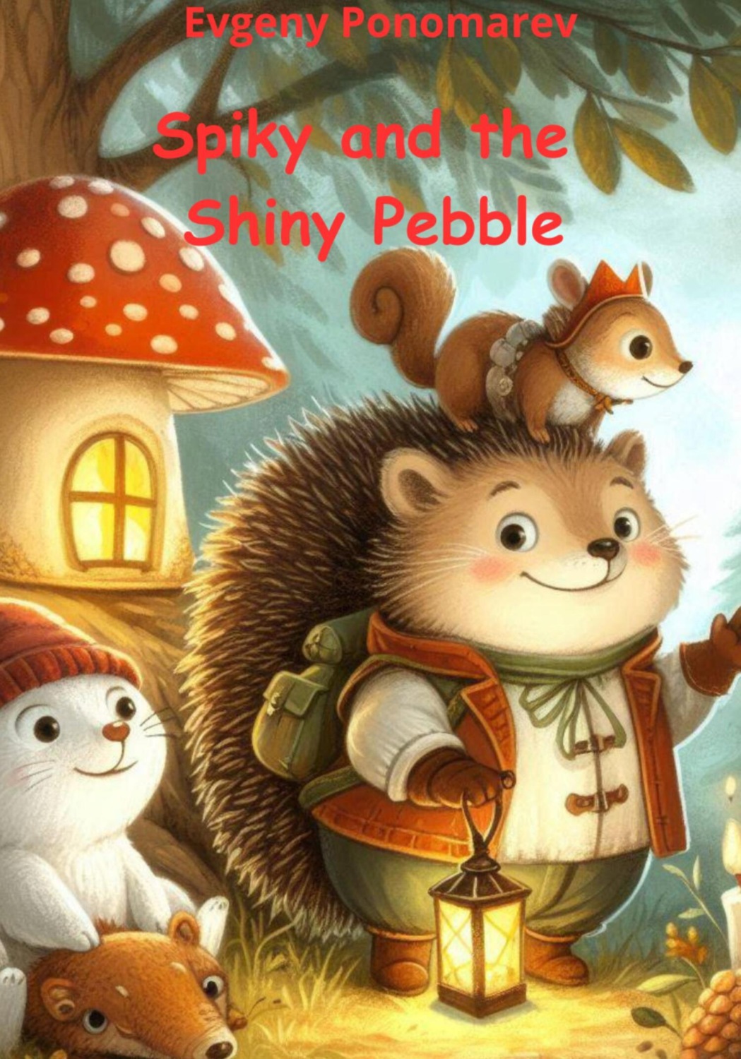 Обложка книги «Spiky and the Shiny Pebble»