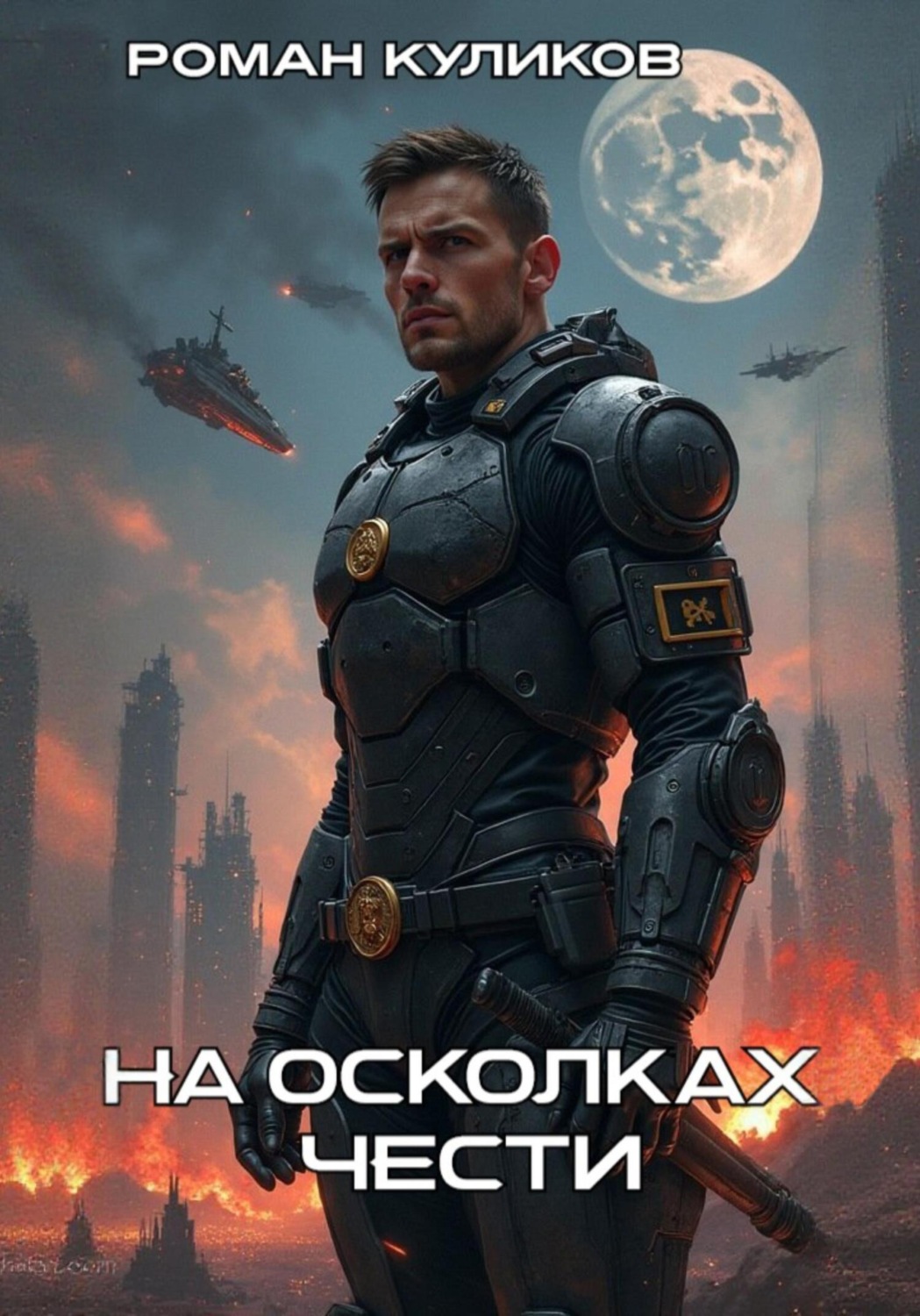 Обложка книги «На осколках чести»