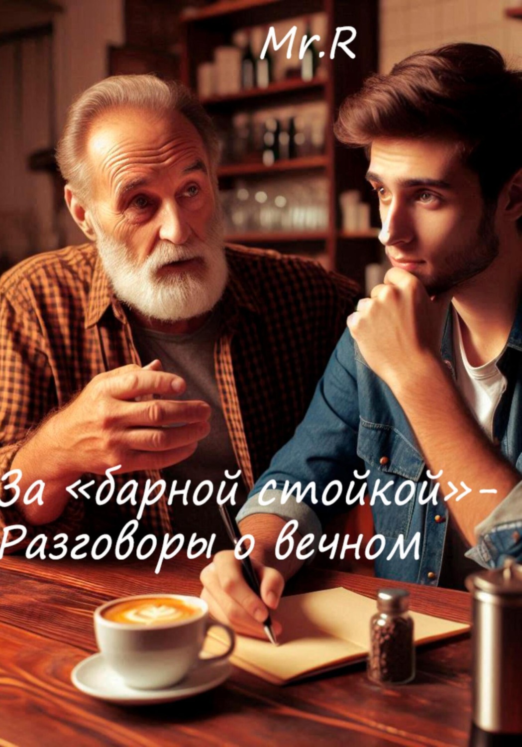 Обложка книги «За «Барной стойкой» – Разговоры о вечном»