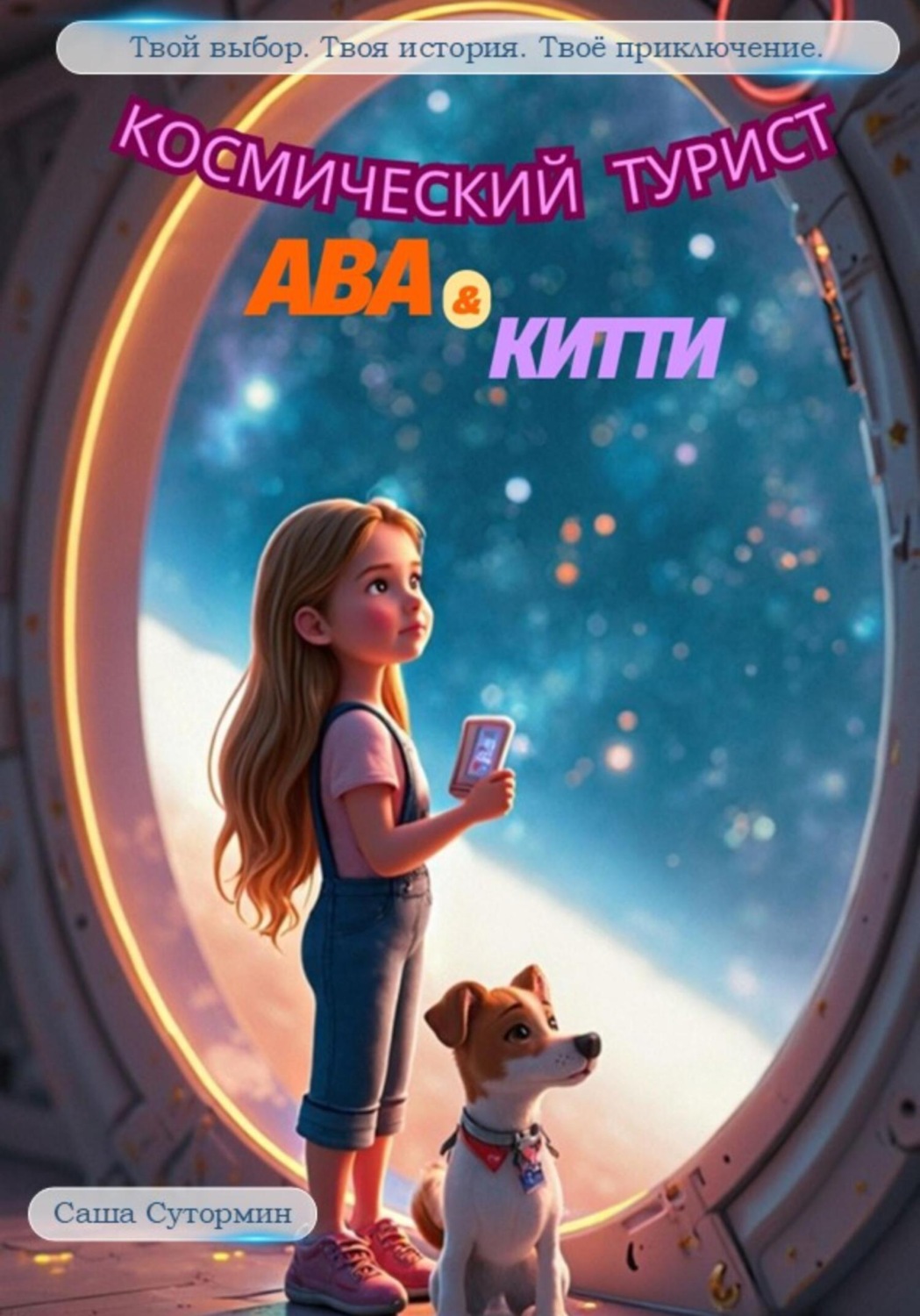 Обложка книги «Космический турист. Ты решаешь, что будет дальше!»