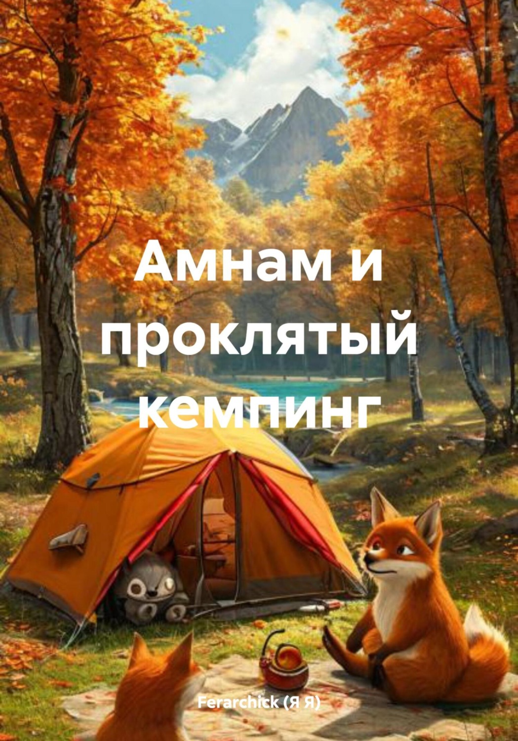 Обложка книги «Амнам и проклятый кемпинг»