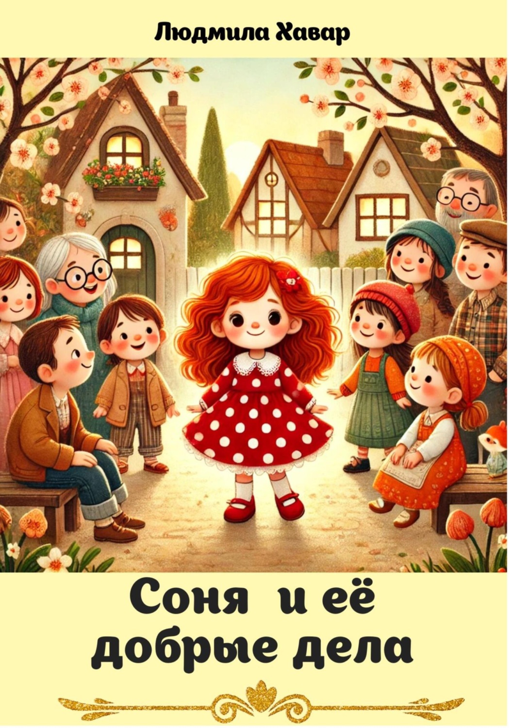 Обложка книги «Соня и её добрые дела»