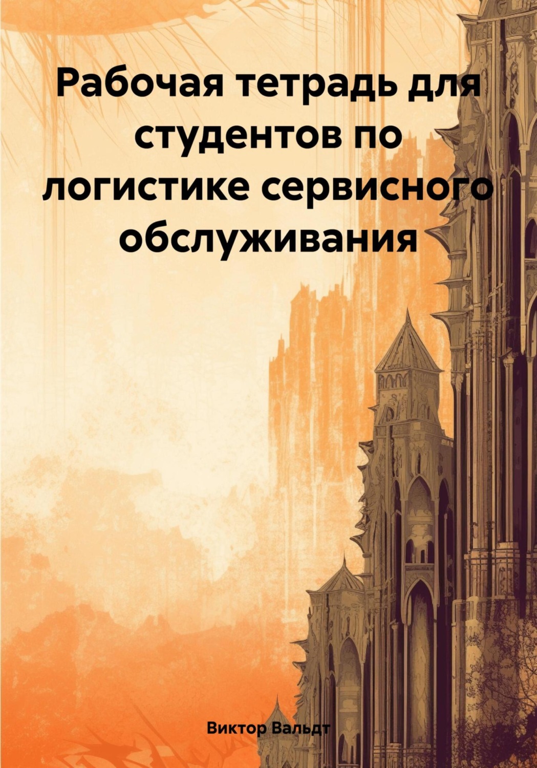Обложка книги «Рабочая тетрадь для студентов по логистике сервисного обслуживания»