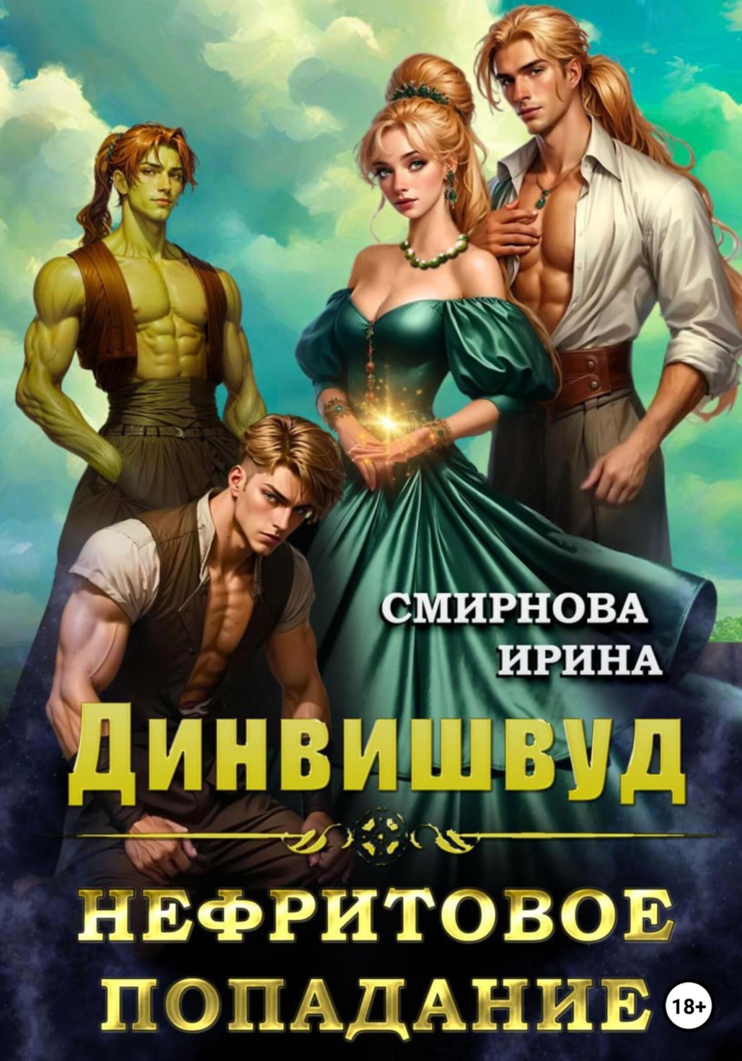 Обложка книги «Динвишвуд. Нефритовое попадание»