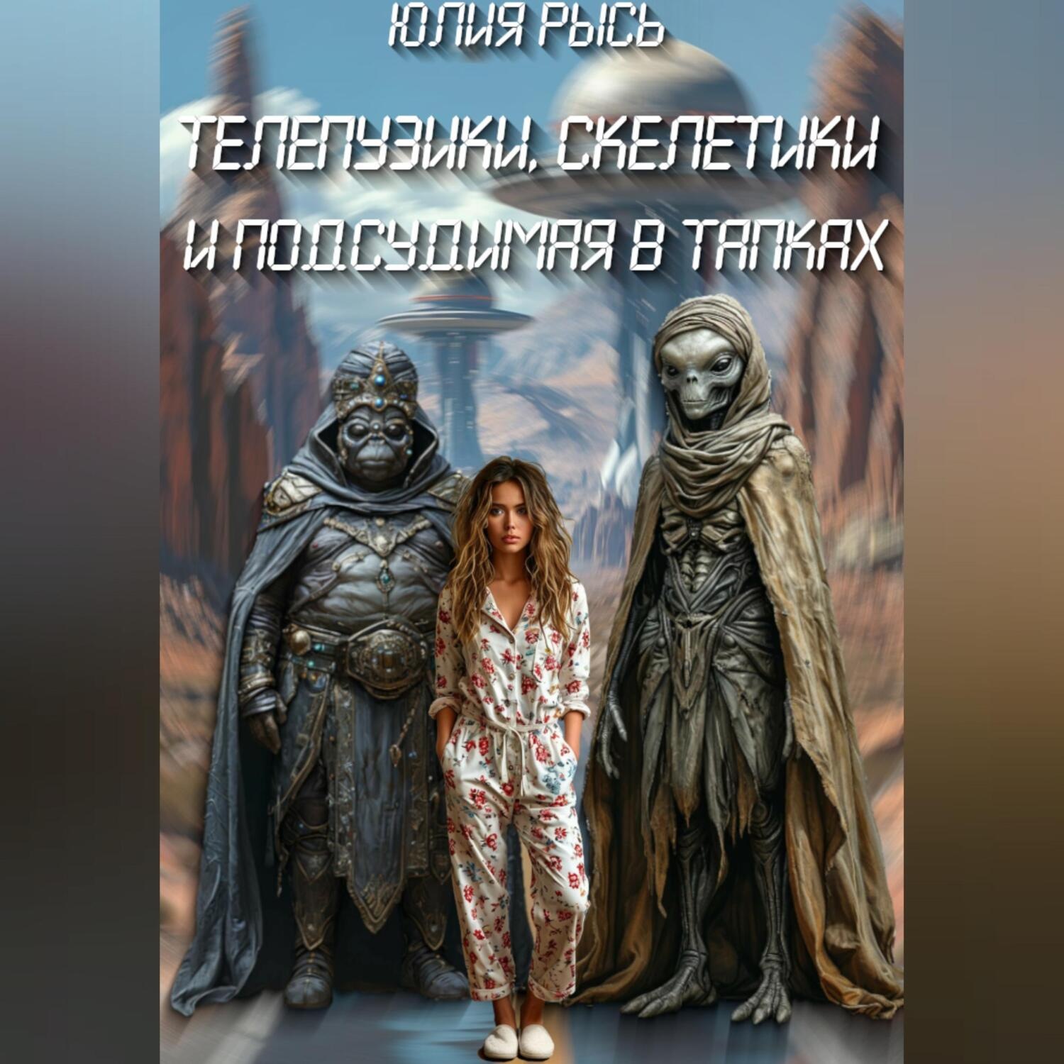 Обложка книги «Телепузики, скелетики и подсудимая в тапках»