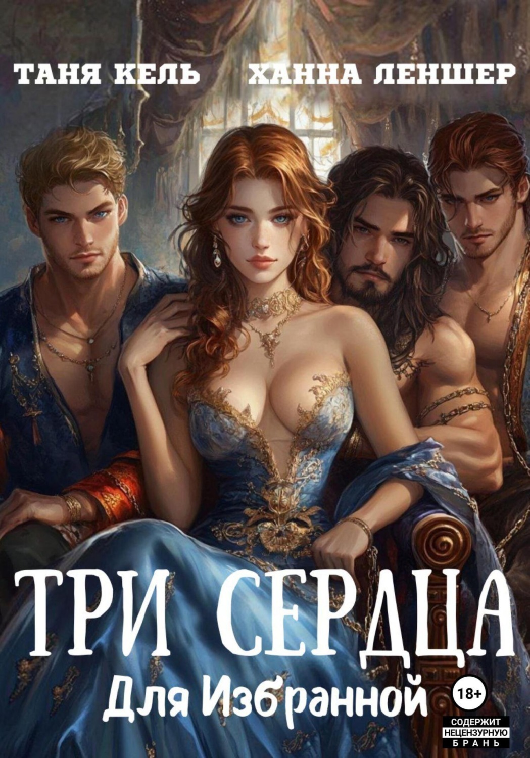 Обложка книги «Три сердца для Избранной»