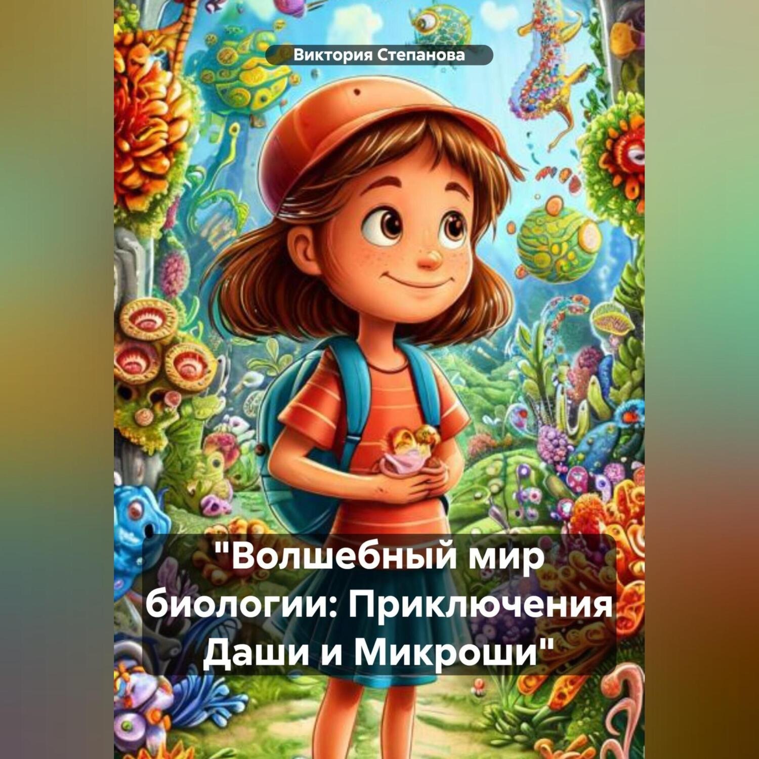 Обложка книги ««Волшебный мир биологии: Приключения Даши и Микроши»»