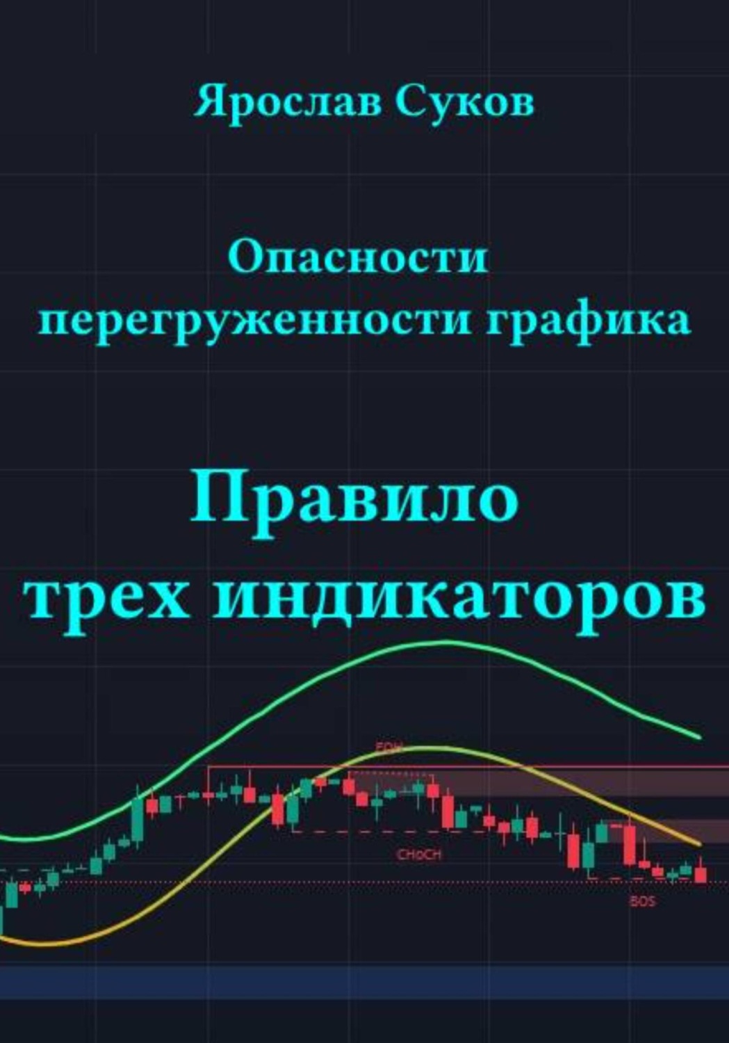 Обложка книги «Опасности перегруженности графика: правило трех индикаторов»