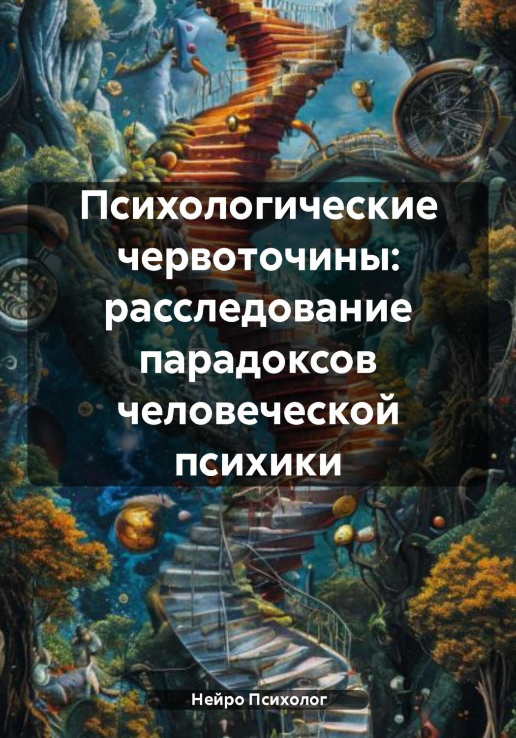 Обложка книги «Психологические червоточины: расследование парадоксов человеческой психики»