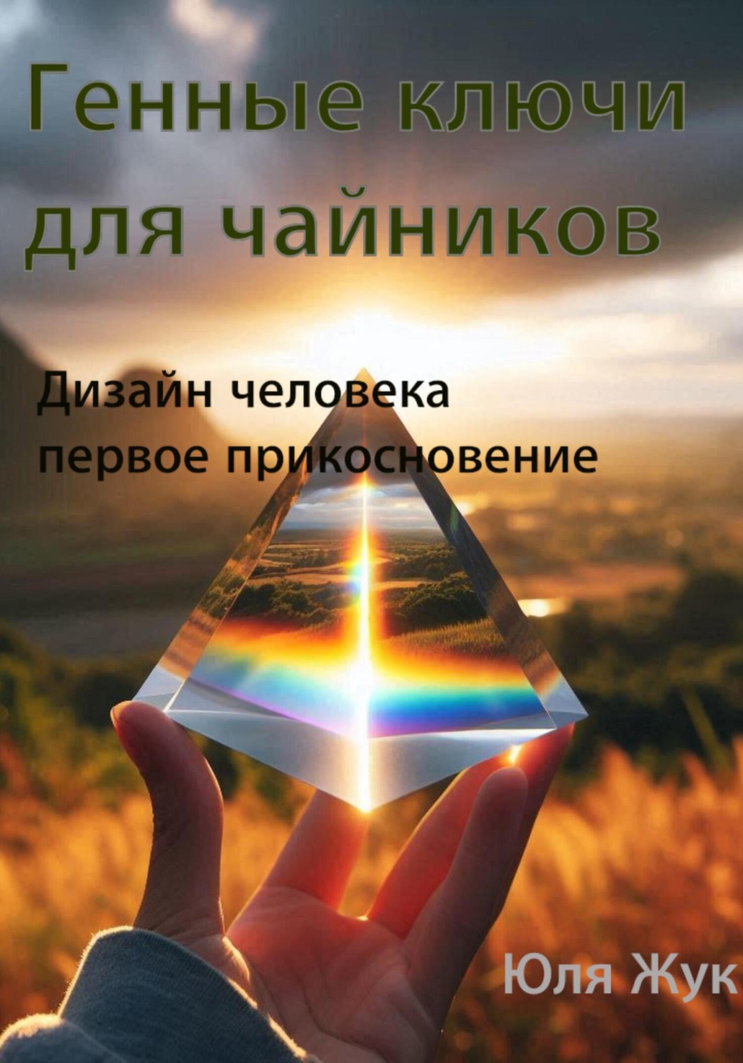 Обложка книги «Генные ключи для чайников. Дизайн человека/ первое прикосновение»