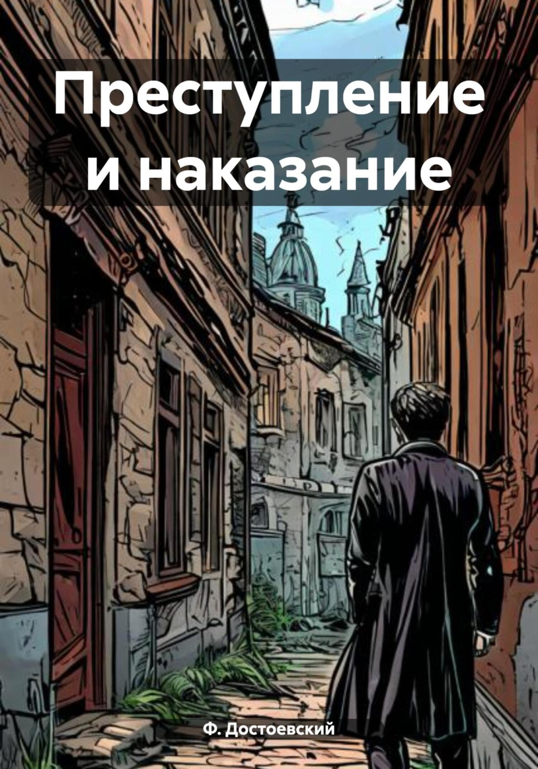 Обложка книги «Преступление и наказание»