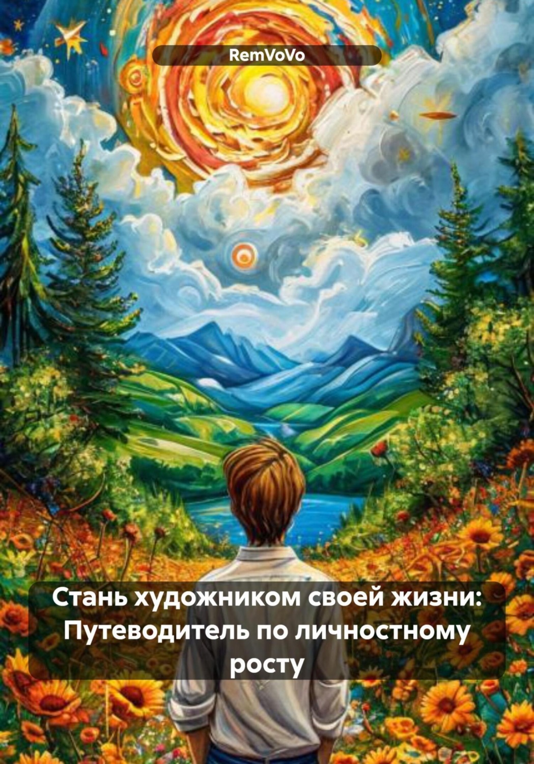 Обложка книги «Стань художником своей жизни: Путеводитель по личностному росту»