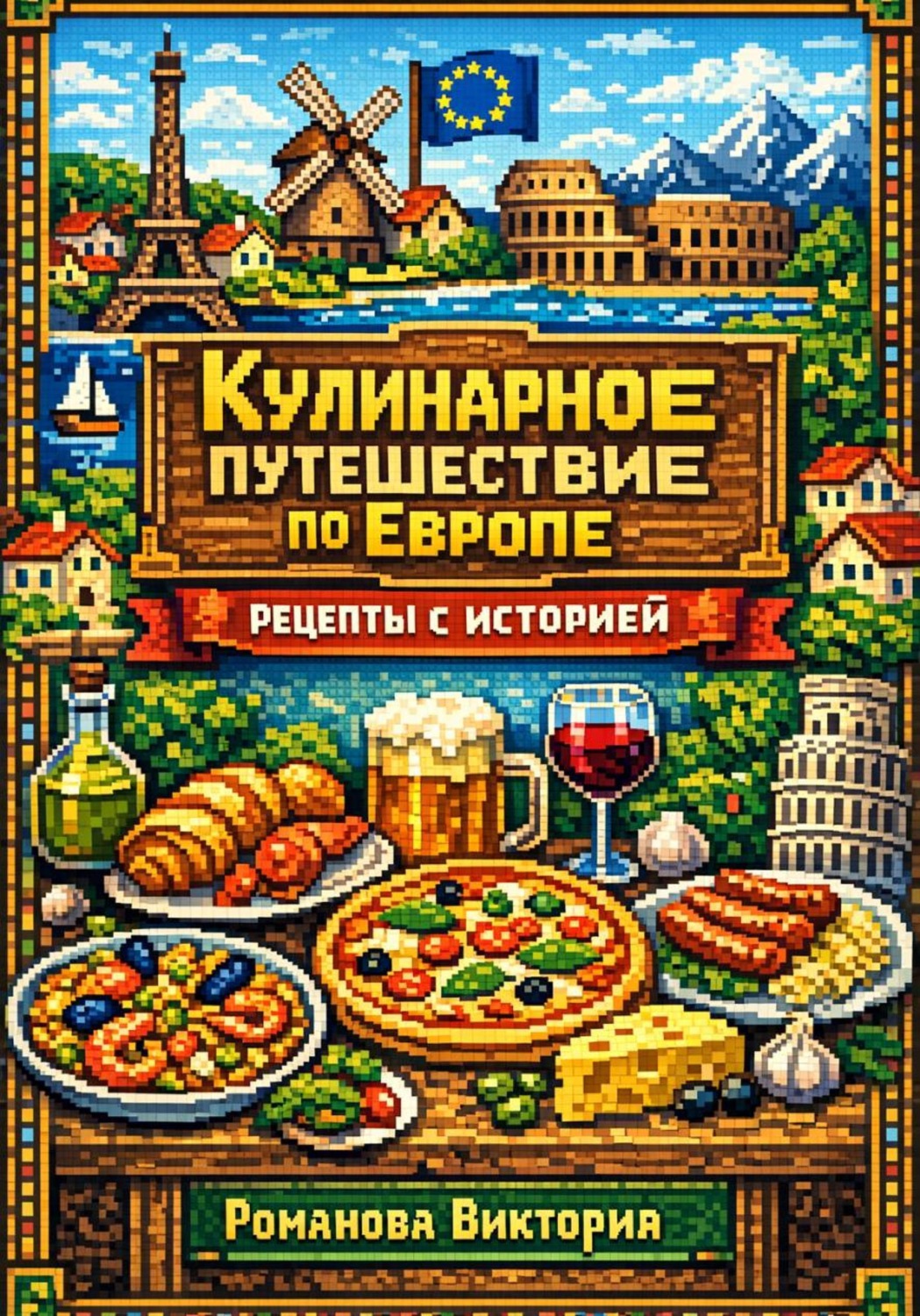 Обложка книги «Кулинарное путешествие по Европе: рецепты с историей»