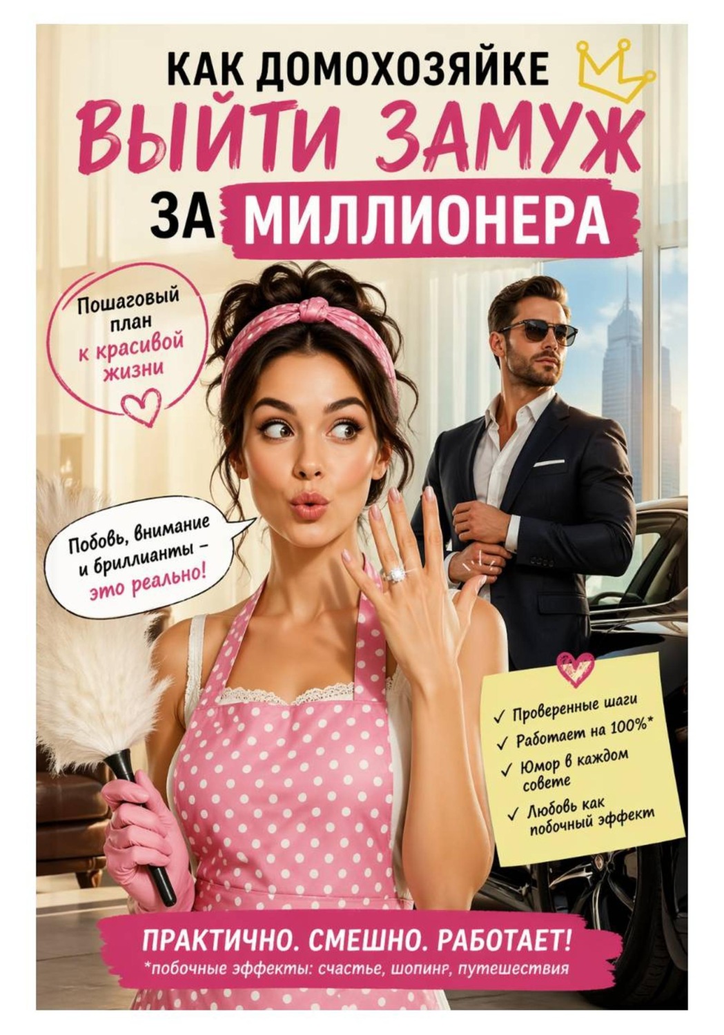 Обложка книги «Как домохозяйке выйти замуж за миллионера»