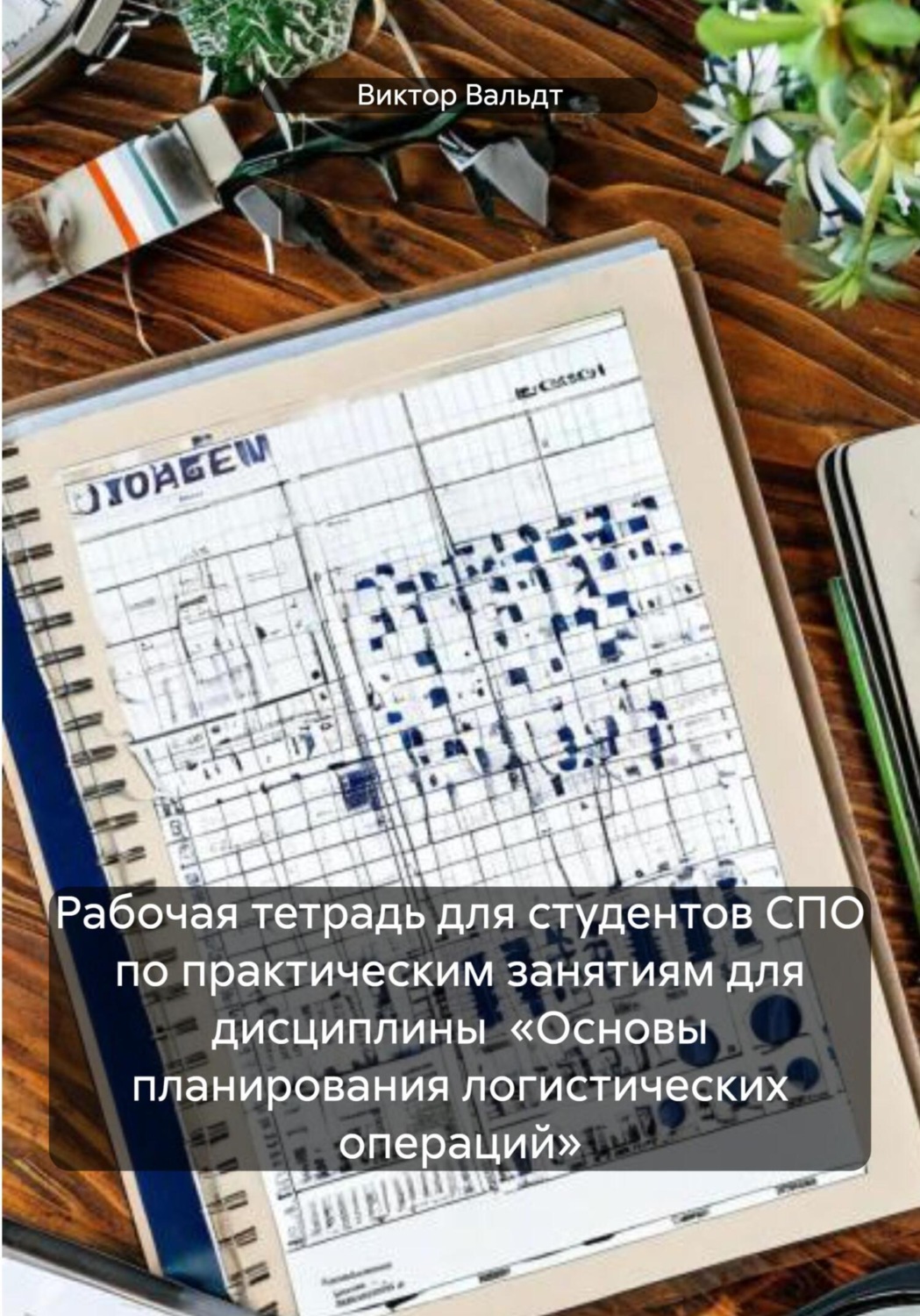 Обложка книги «Рабочая тетрадь для студентов СПО по практическим занятиям для дисциплины «Основы планирования логистических операций»»