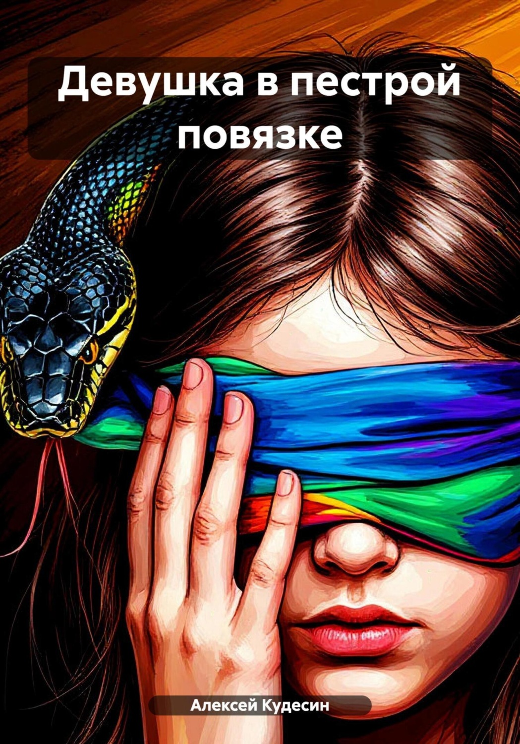 Обложка книги «Девушка в пестрой повязке»