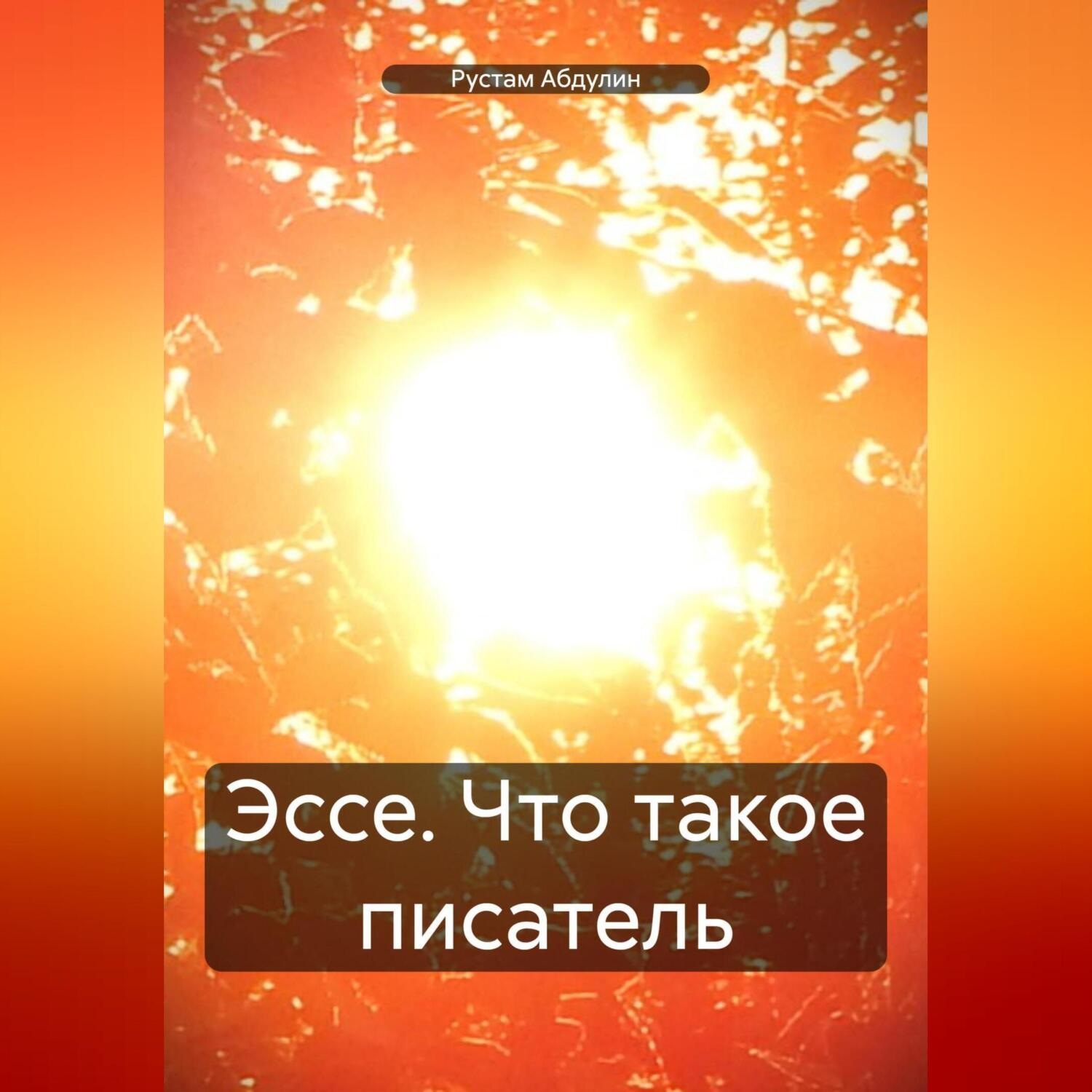 Обложка книги «Эссе. Что такое писатель.»