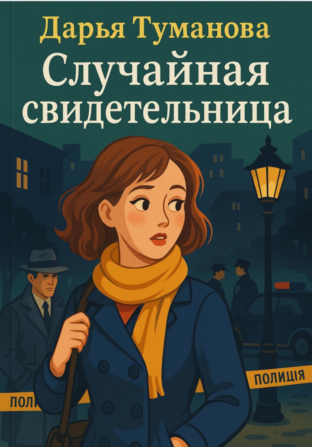 Обложка книги «Случайная свидетельница»