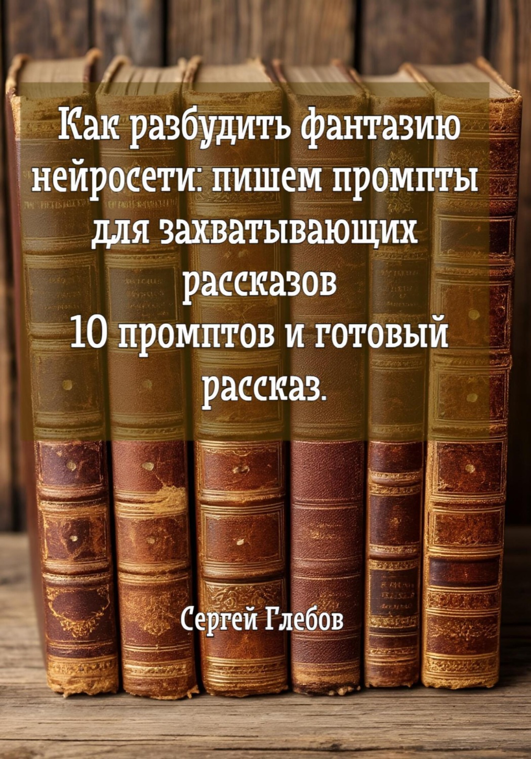 Обложка книги «Как разбудить фантазию нейросети: пишем промпты для захватывающих рассказов 10 промптов и готовый рассказ.»