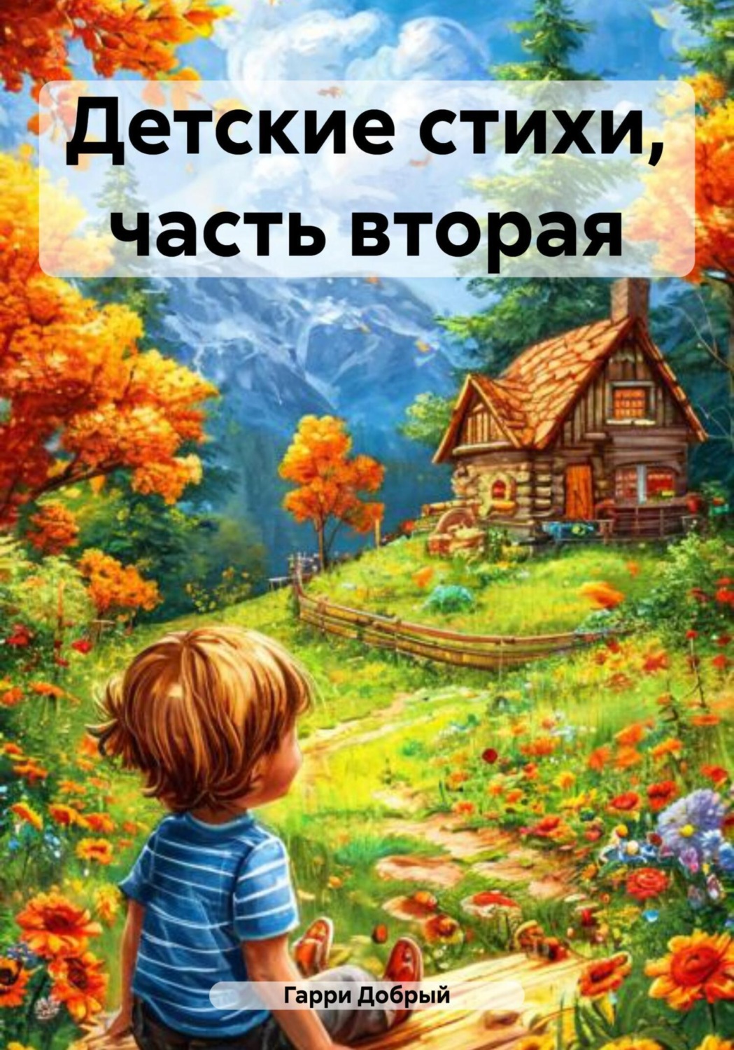 Обложка книги «Детские стихи, часть вторая»