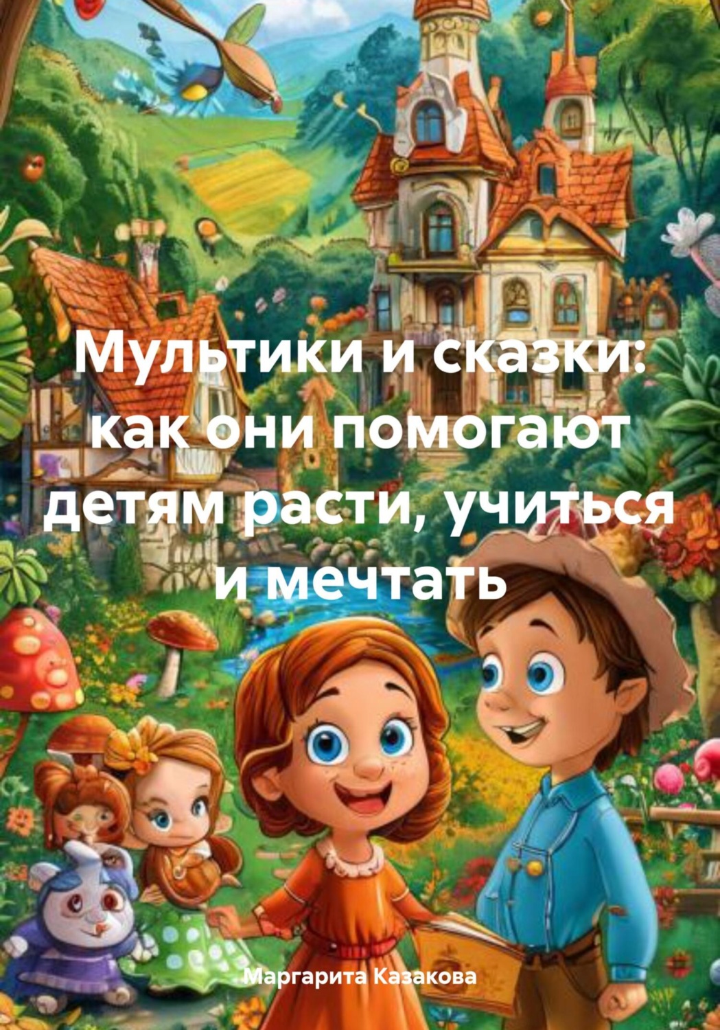 Обложка книги «Мультики и сказки: как они помогают детям расти, учиться и мечтать»