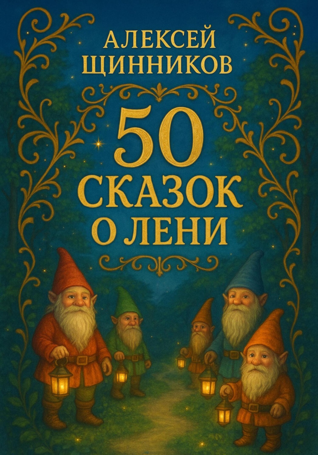 Обложка книги «50 сказок о лени»