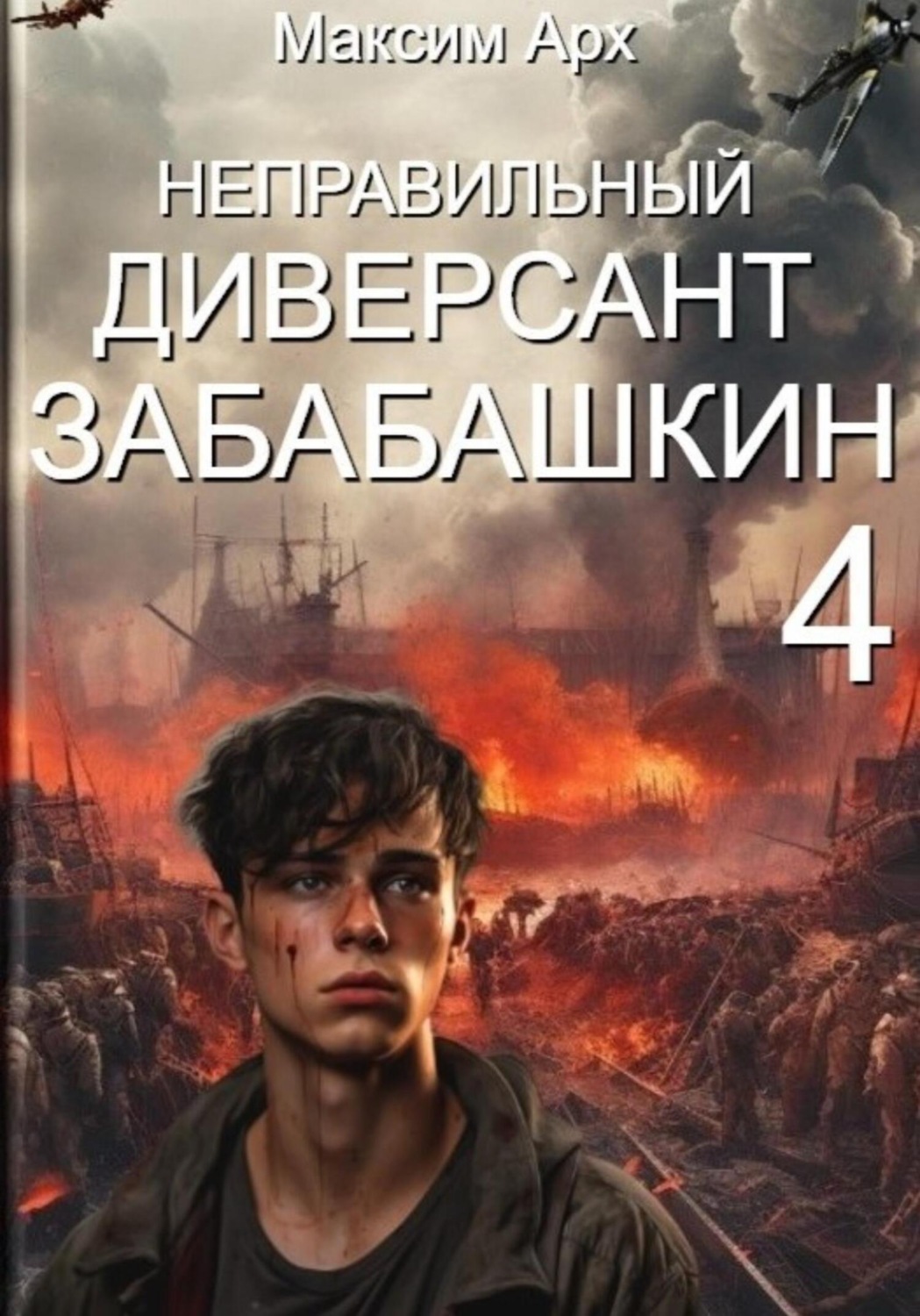 Обложка книги «Неправильный диверсант Забабашкин»