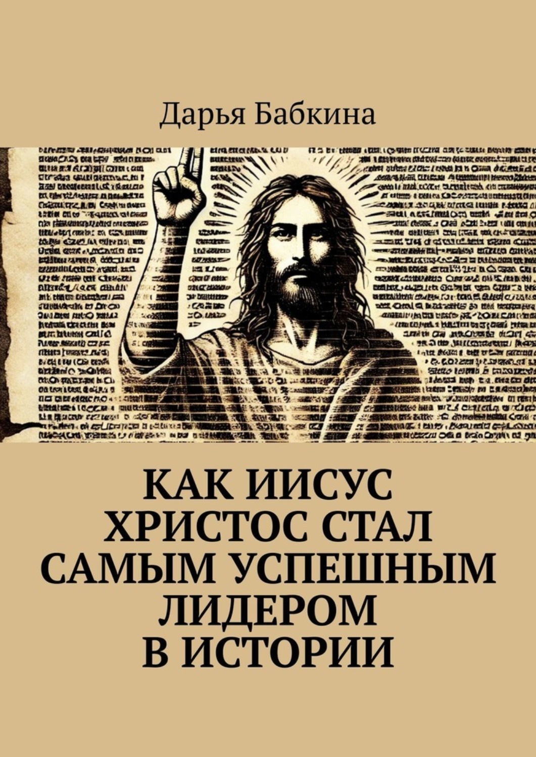Обложка книги «Как Иисус Христос стал самым успешным лидером в истории»
