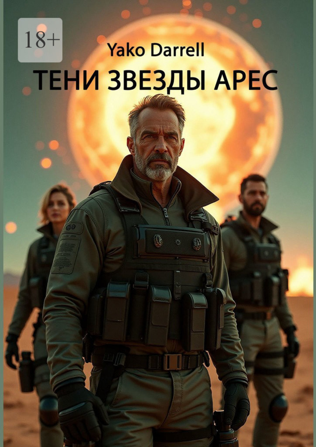 Обложка книги «Тени звезды АРЕС»