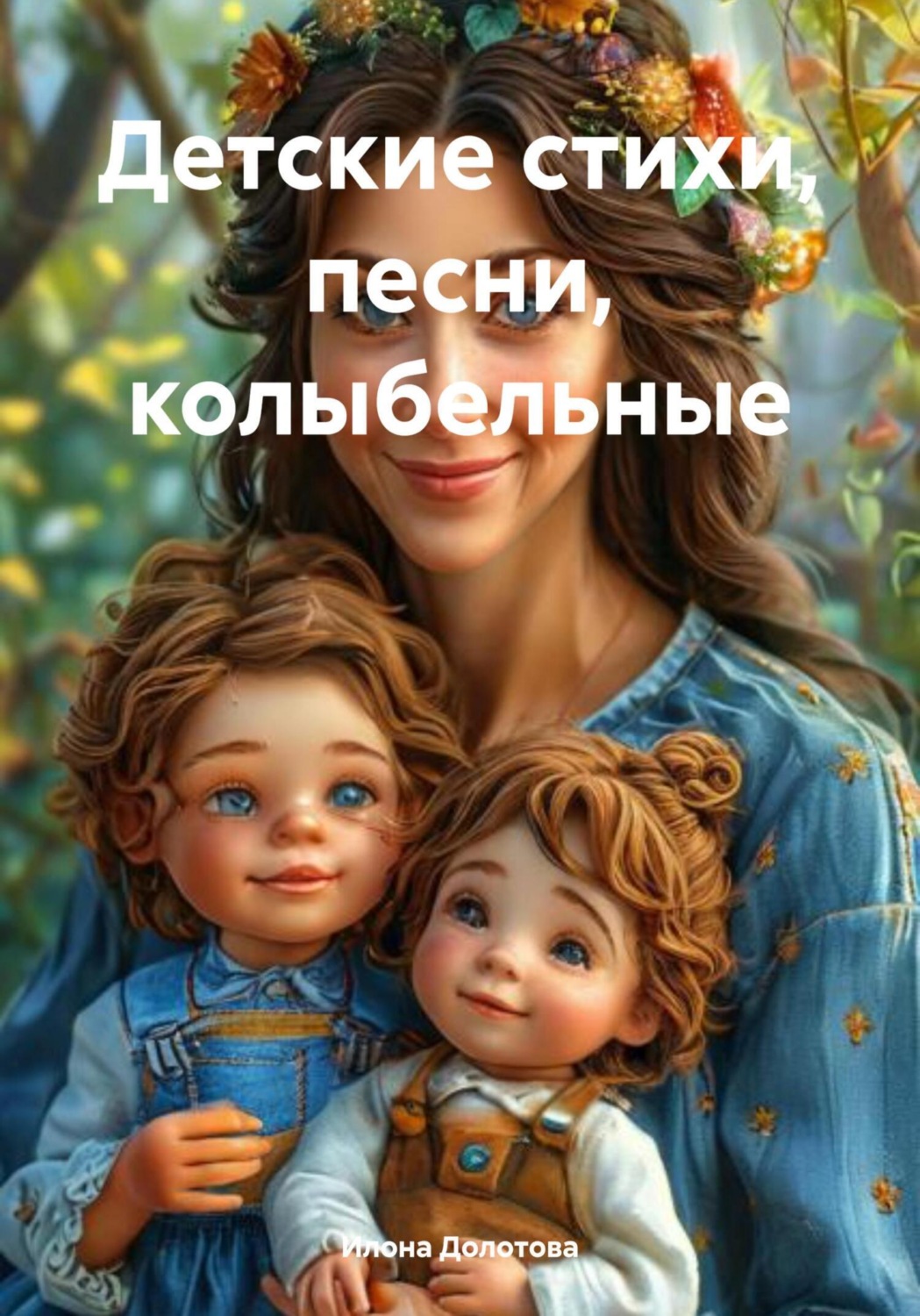 Обложка книги «Детские стихи, песни, колыбельные»