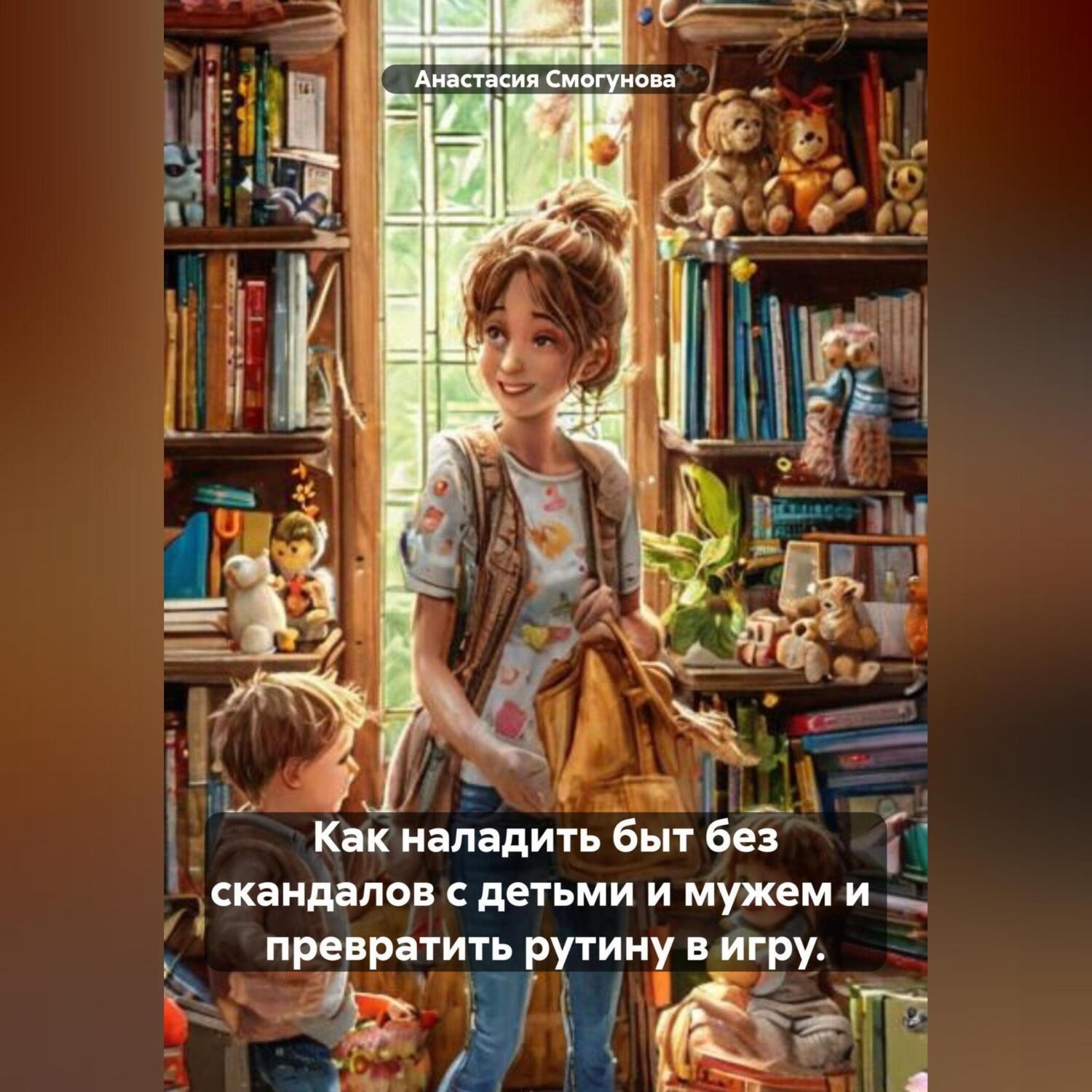 Обложка книги «Как наладить быт без скандалов с детьми и мужем и превратить рутину в игру.»