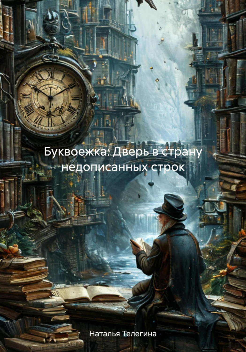 Обложка книги «Буквоежка: Дверь в страну недописанных строк»