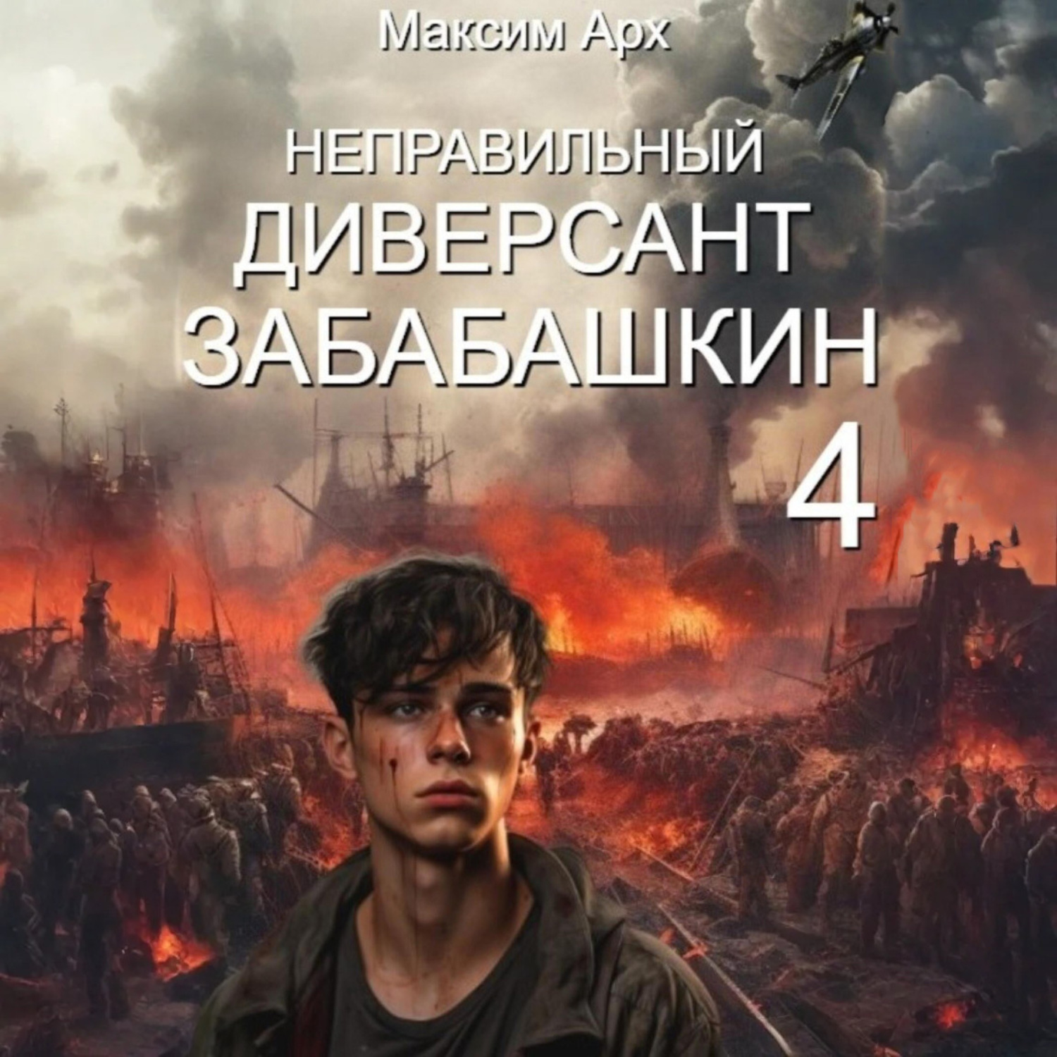 Обложка книги «Неправильный диверсант Забабашкин»