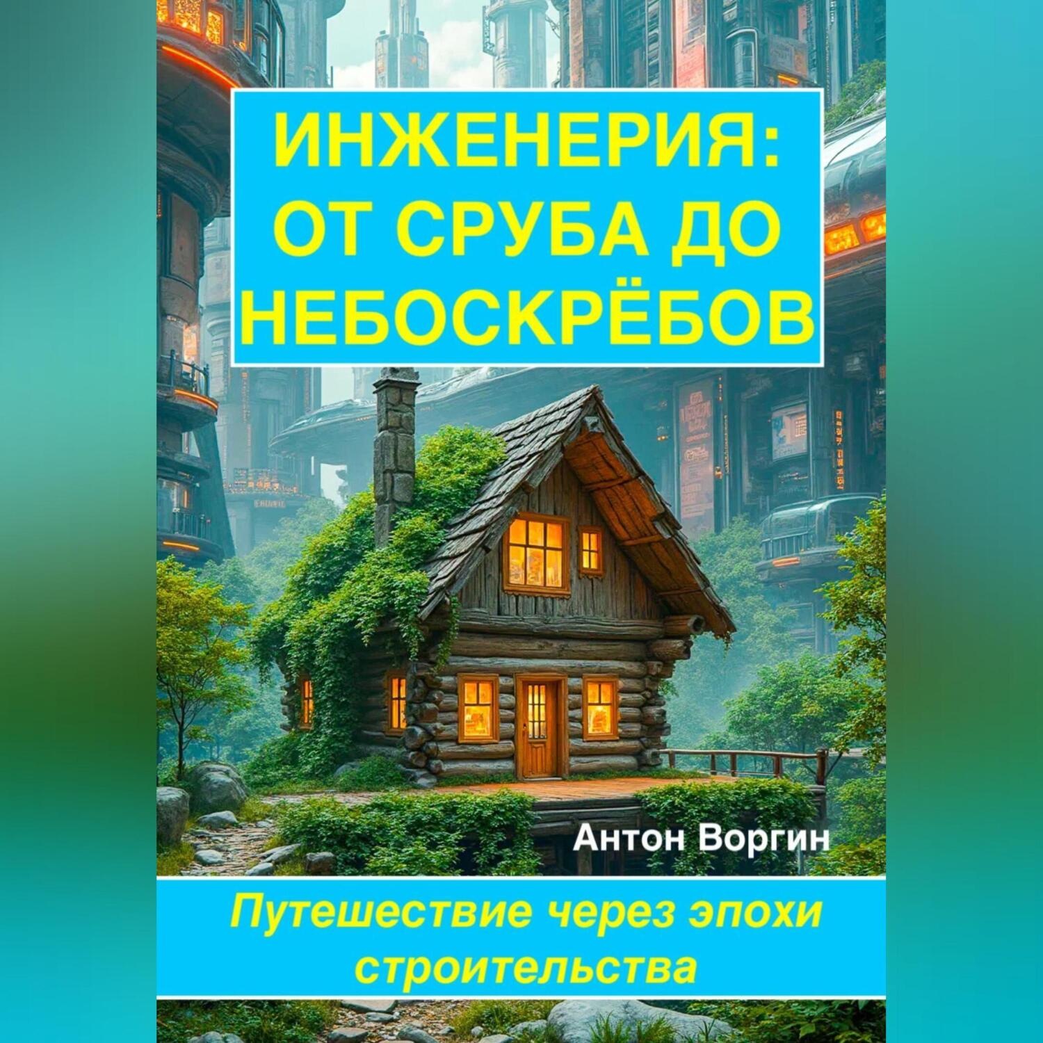Обложка книги «ИНЖЕНЕРИЯ: ОТ СРУБА ДО НЕБОСКРЁБОВ Путешествие через эпохи строительства»