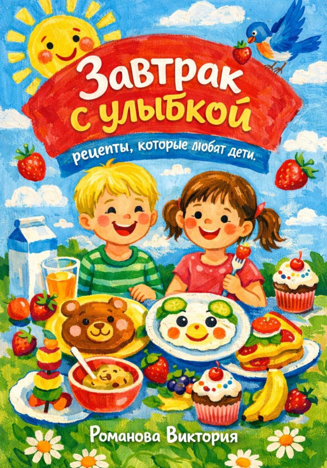 Обложка книги «Завтрак с улыбкой: рецепты, которые любят дети»