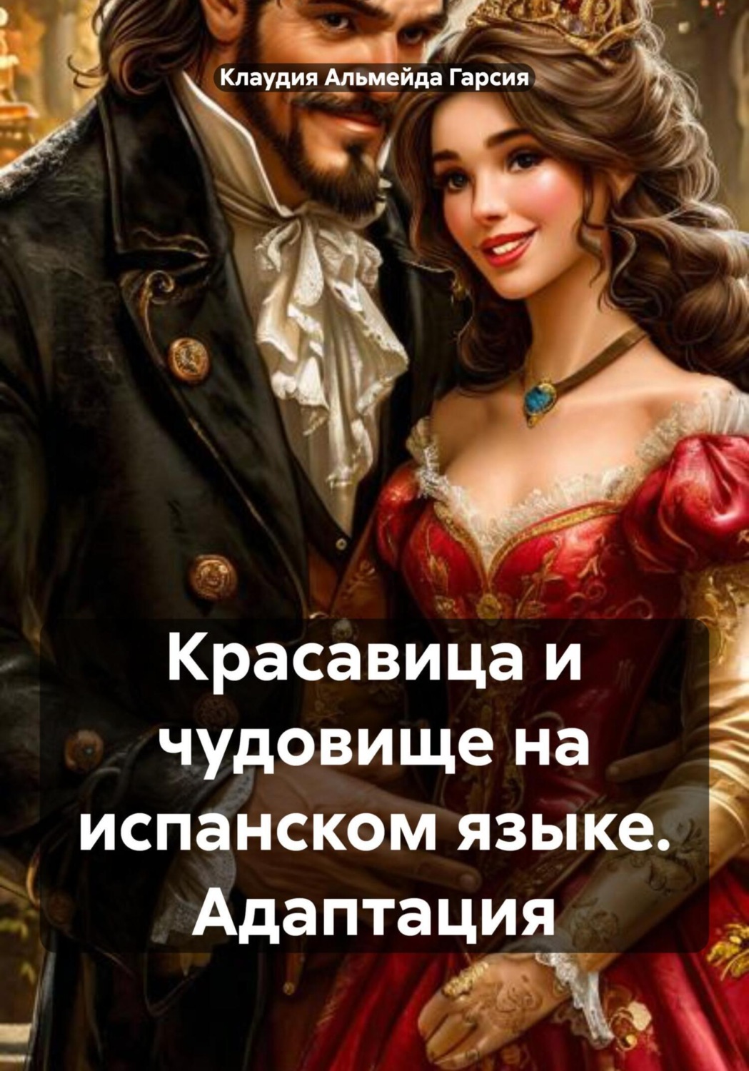 Обложка книги «Красавица и чудовище на испанском языке. Адаптация»