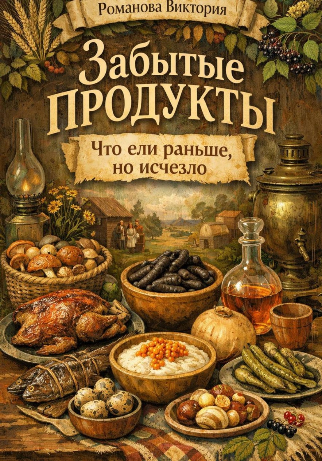 Обложка книги «Забытые продукты: что ели раньше, но исчезло»