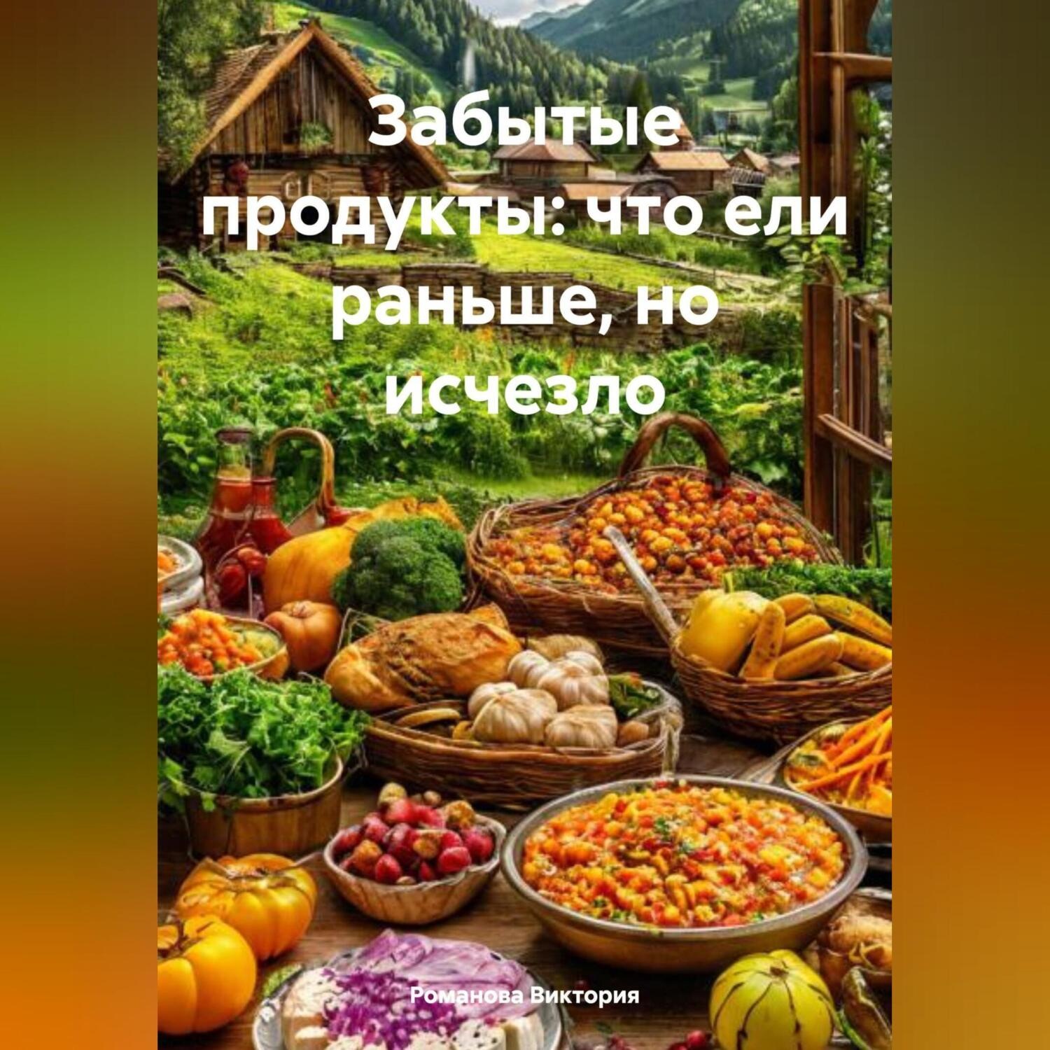 Обложка книги «Забытые продукты: что ели раньше, но исчезло»