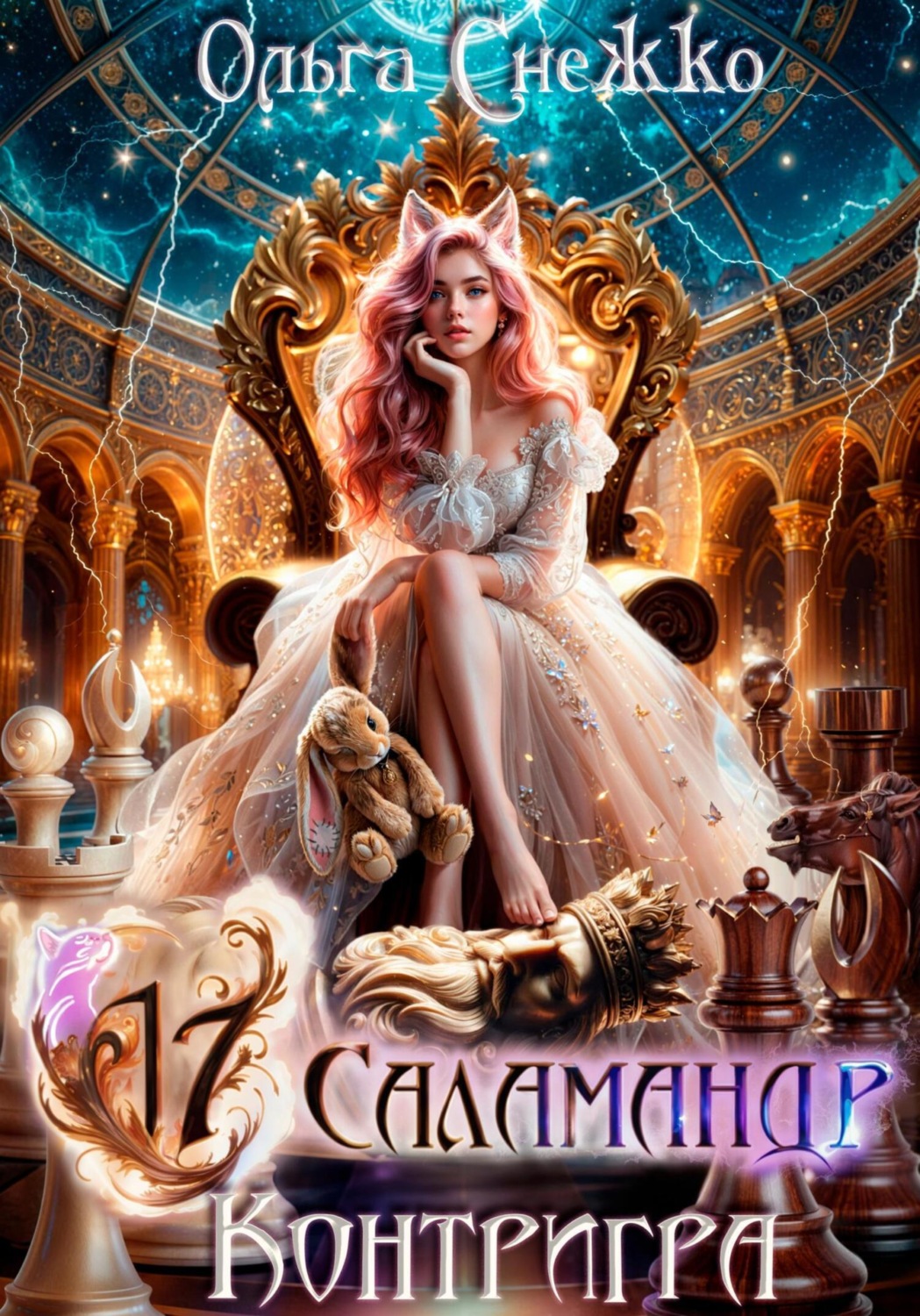 Обложка книги «Семнадцать Саламандр. Контригра»