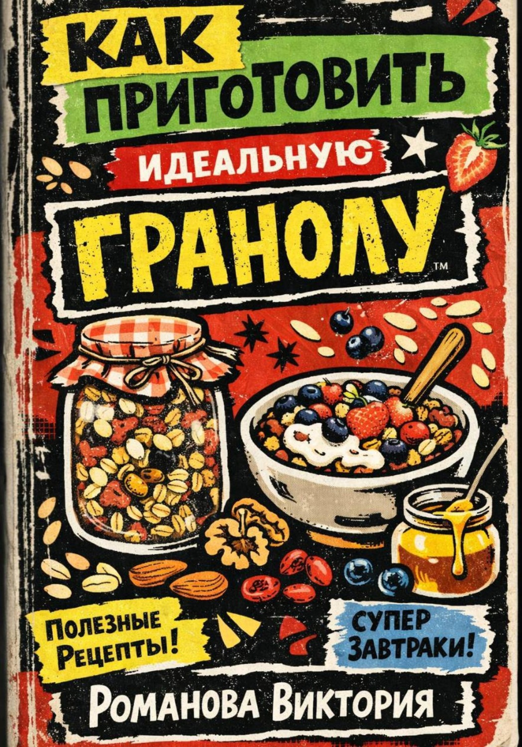 Обложка книги «Как приготовить идеальную гранолу»