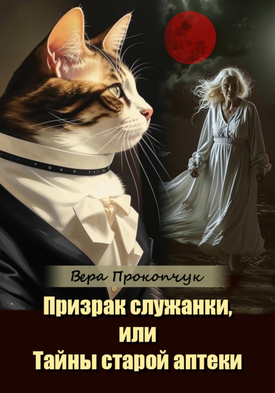 Обложка книги «Призрак служанки, или Тайны старой аптеки»
