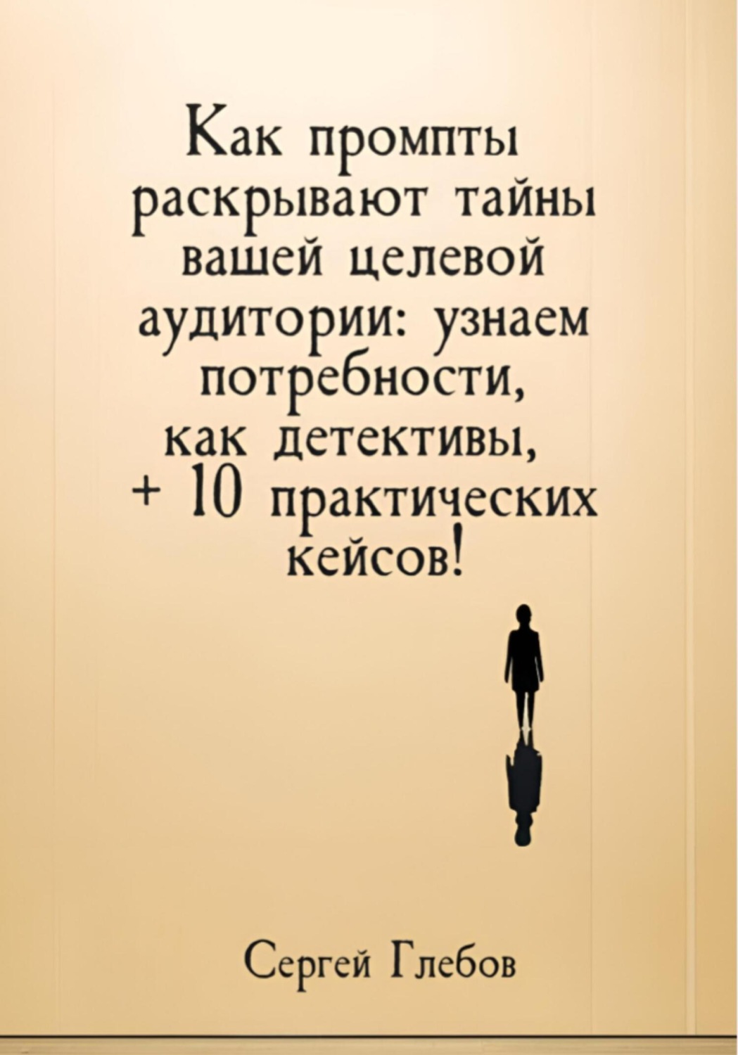 Обложка книги «Как промпты раскрывают тайны вашей целевой аудитории: узнаем потребности, как детективы, + 10 практических кейсов!»