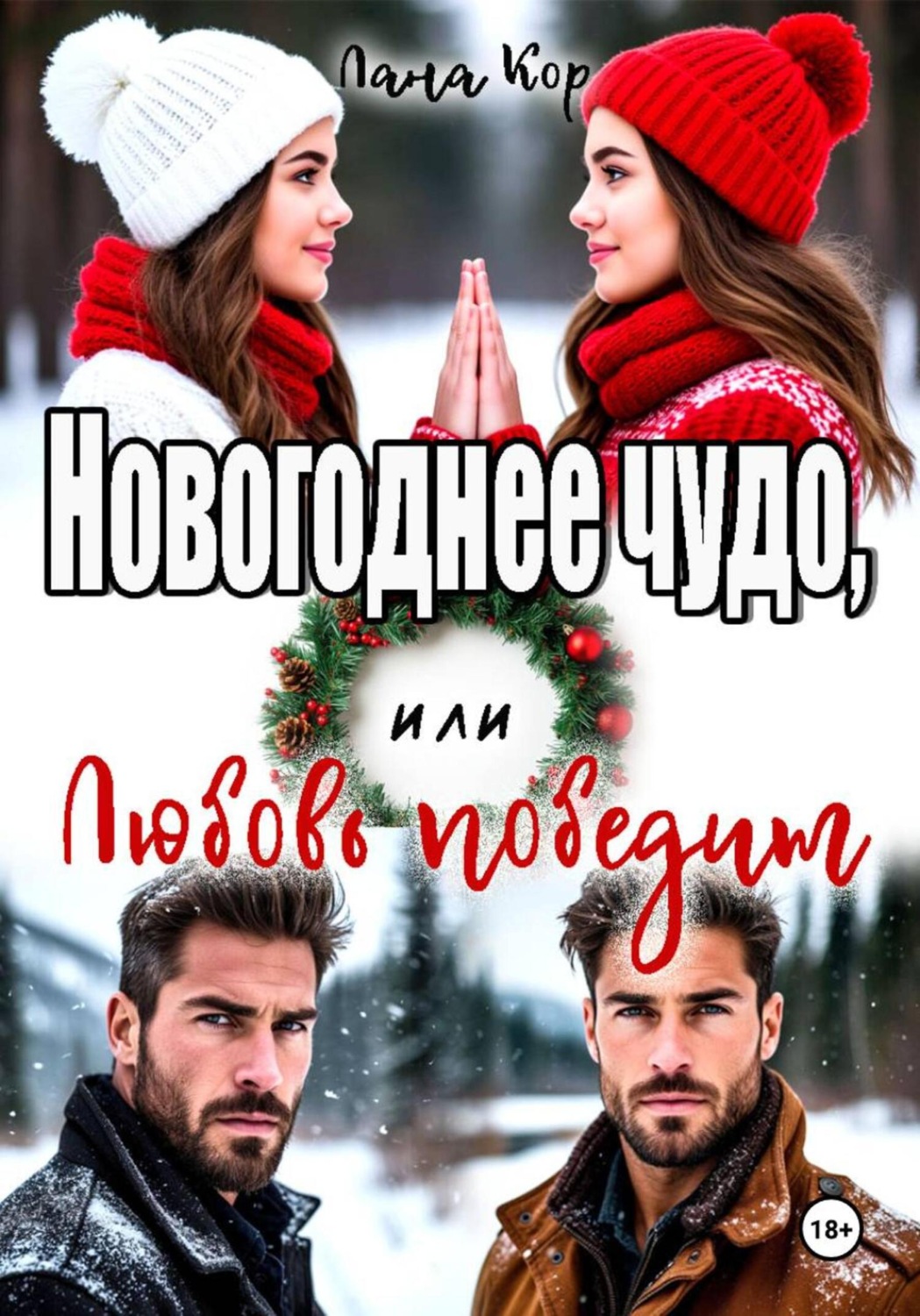 Обложка книги «Новогоднее чудо, или Любовь победит»