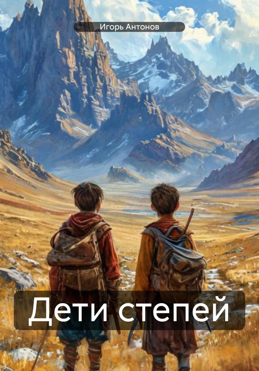 Обложка книги «Дети степей»