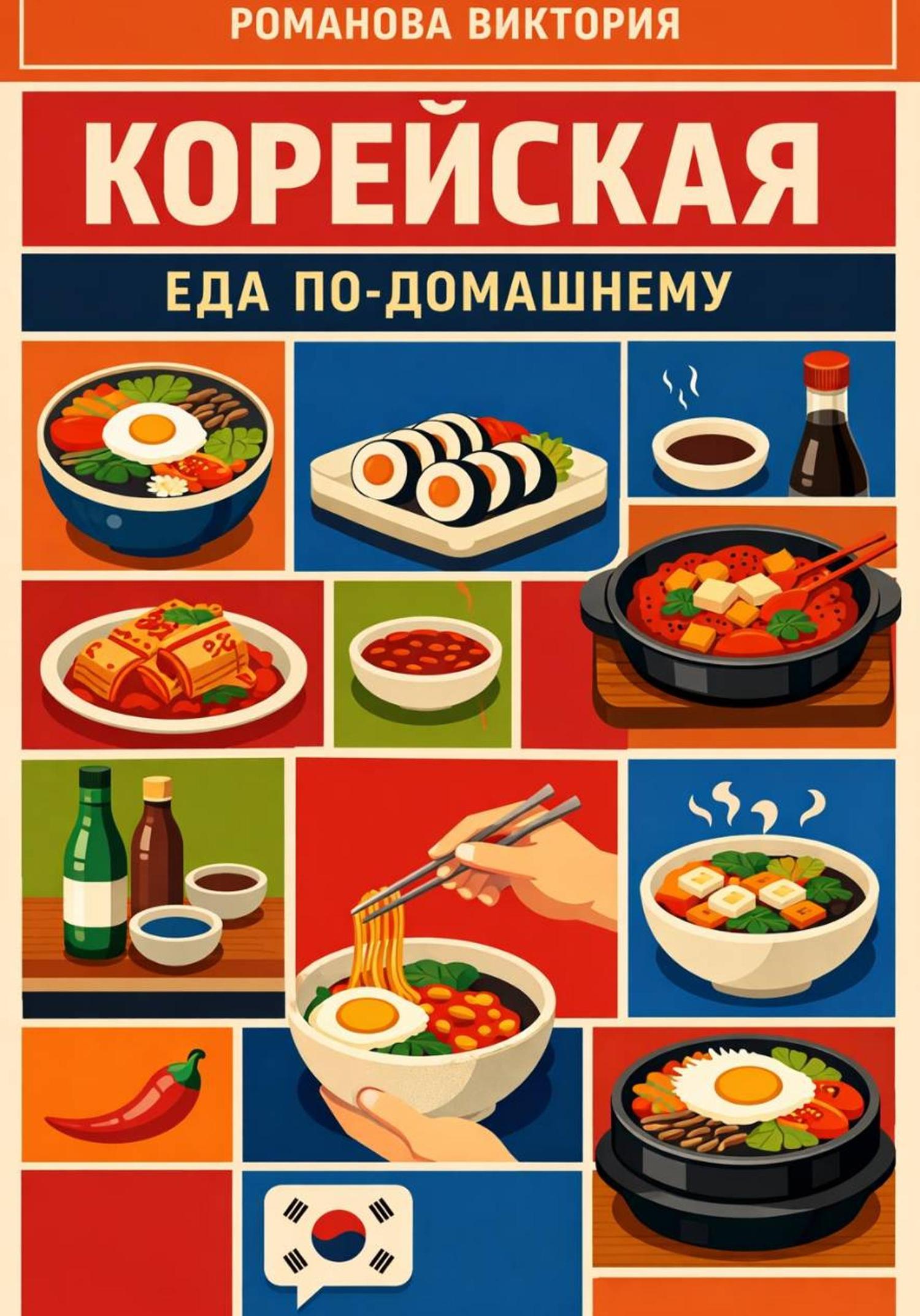 Обложка книги «Корейская еда по-домашнему»