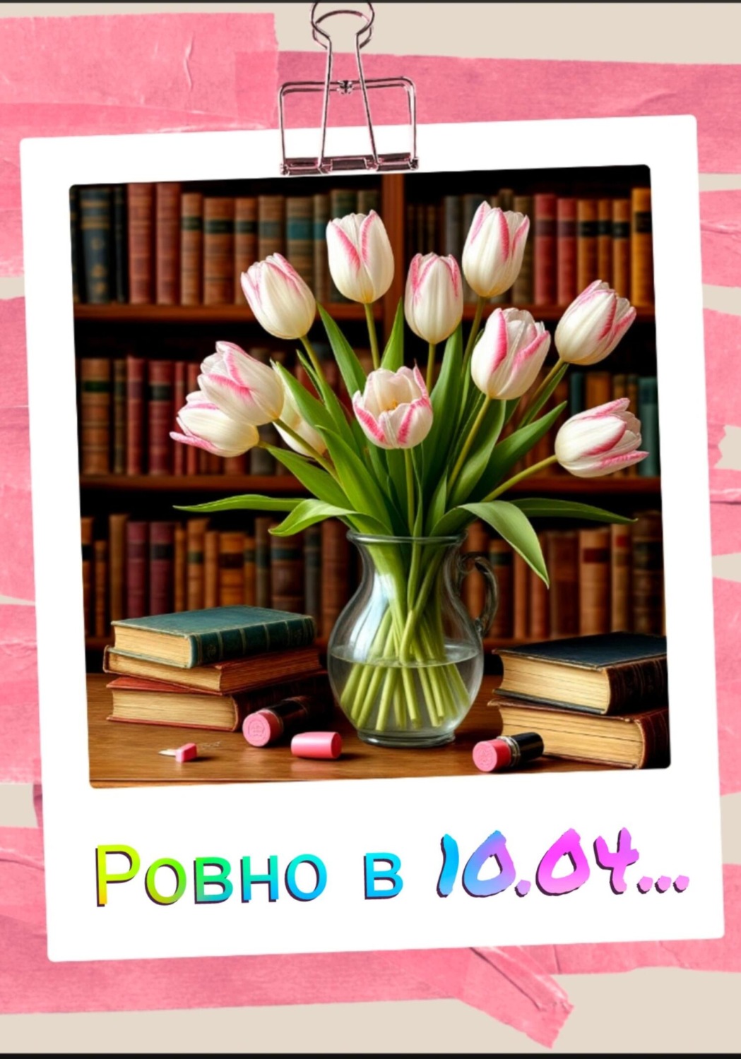 Обложка книги «Ровно в 10.04…»
