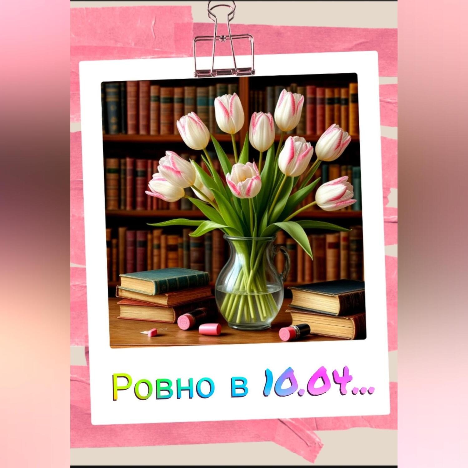Обложка книги «Ровно в 10.04…»