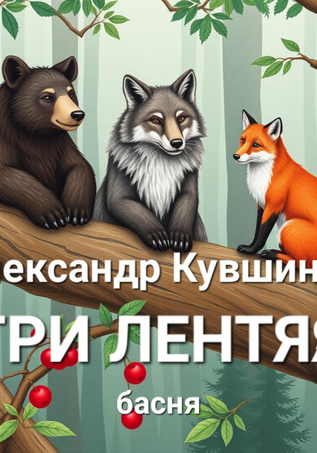 Обложка книги «Три лентяя»